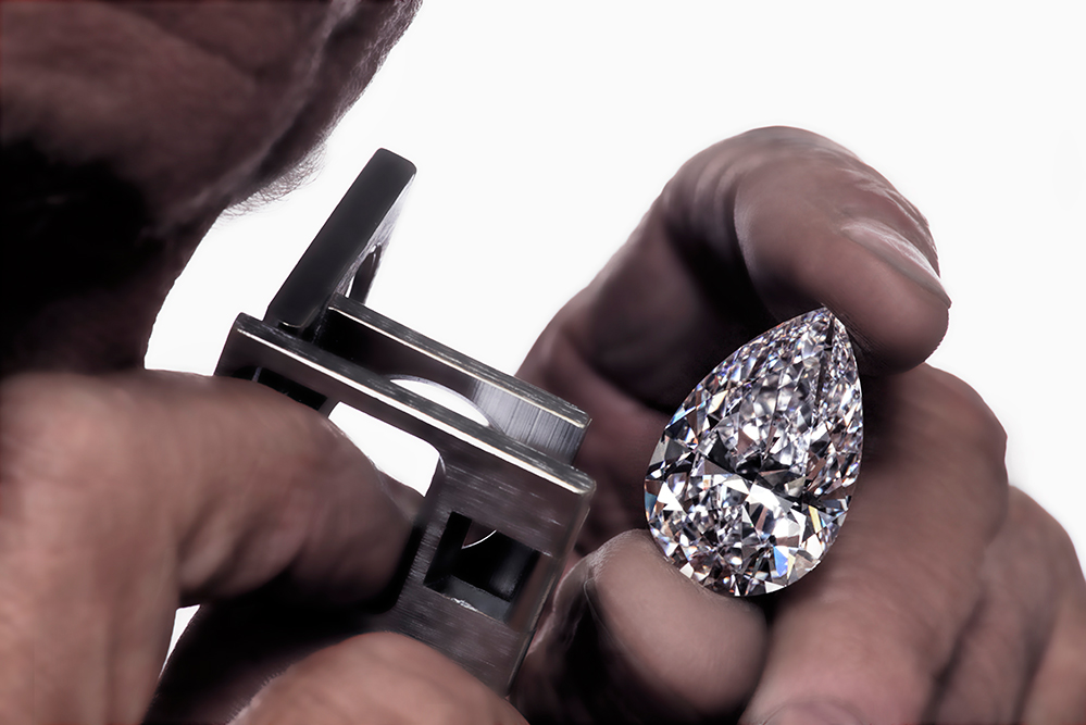 Cutting and polishing the Graff Vendôme 
